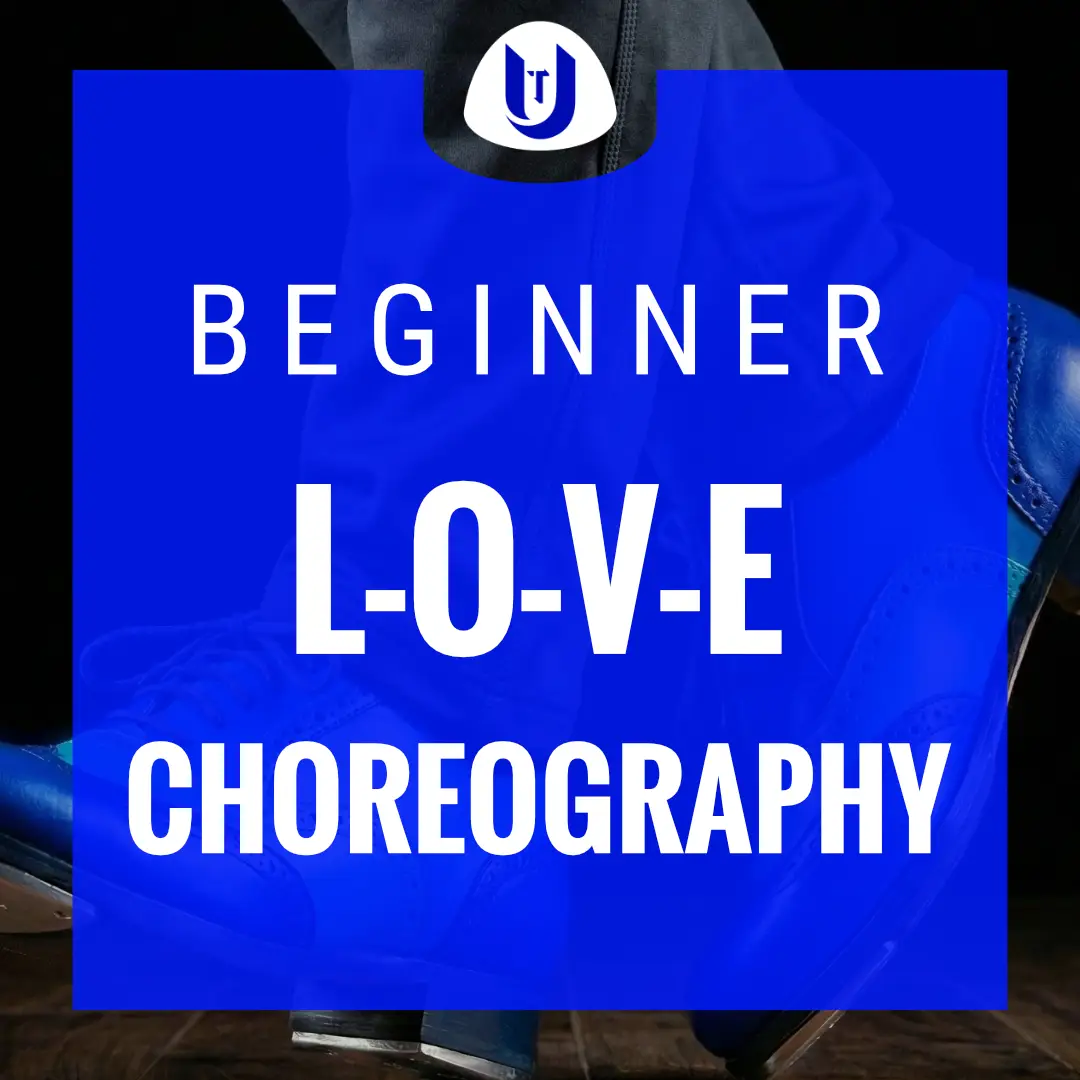 L-O-V-E beginner tap dance choreography product graphic